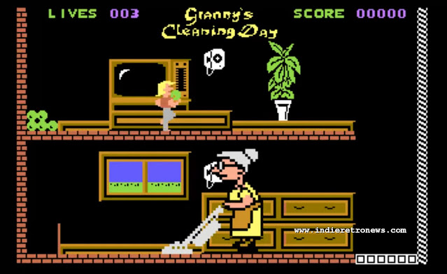 Granny's Cleaning Day