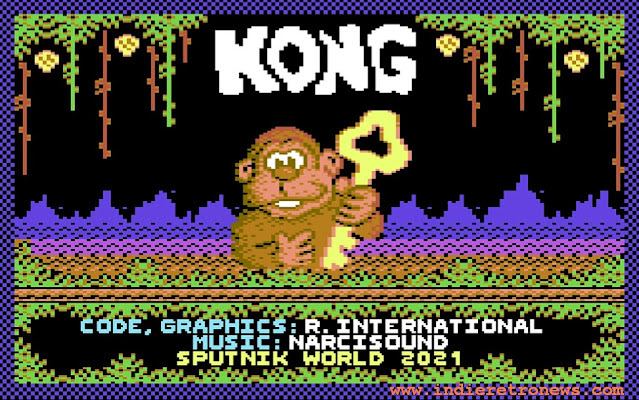 Kong - Une surprenante version C64 du jeu Game & Watch de 1983